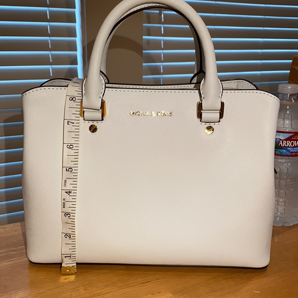 MICHAEL KORS - Saffiano Leather - White - Satchel - Picture 11 of 16